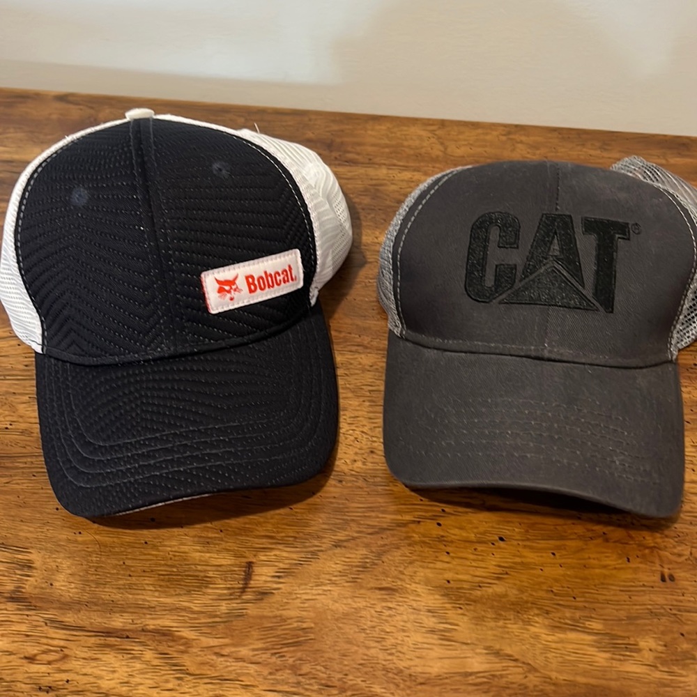 2 Bobcat caps